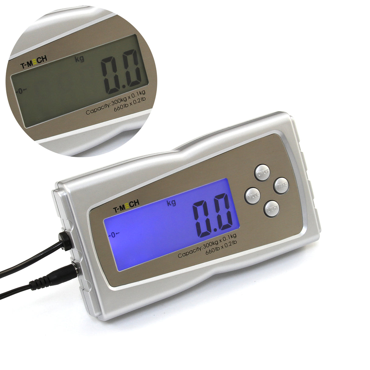 T-Mech 90 x 60 cm Platformweegschaal met Ijkingsoptie