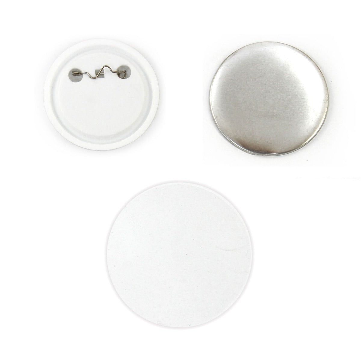 PixMax 25mm Badge Componenten voor Pin Button Badge Persen (100 Stuks)