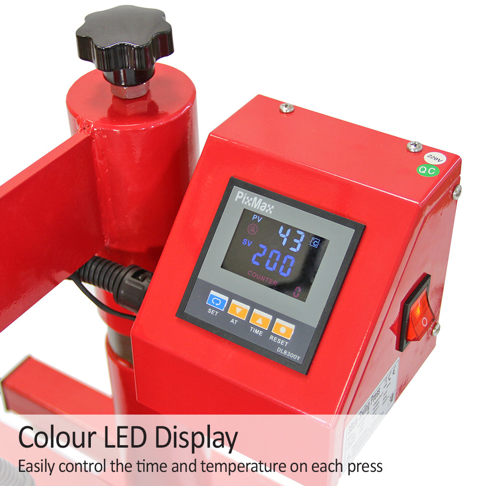 PixMax 38cm Swing Hitte Pers,Vinyl Plotter, Printer, Voordeelbundel