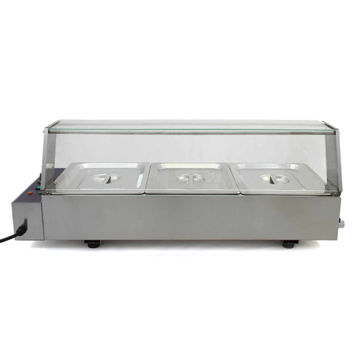 KuKoo 3 Chafing Dish Au Bain Marie Warmhoud Schalen