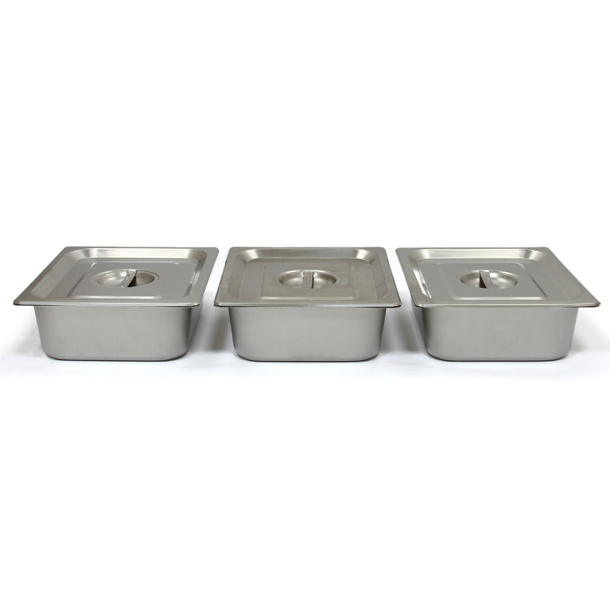 KuKoo 3 Chafing Dish Au Bain Marie Warmhoud Schalen