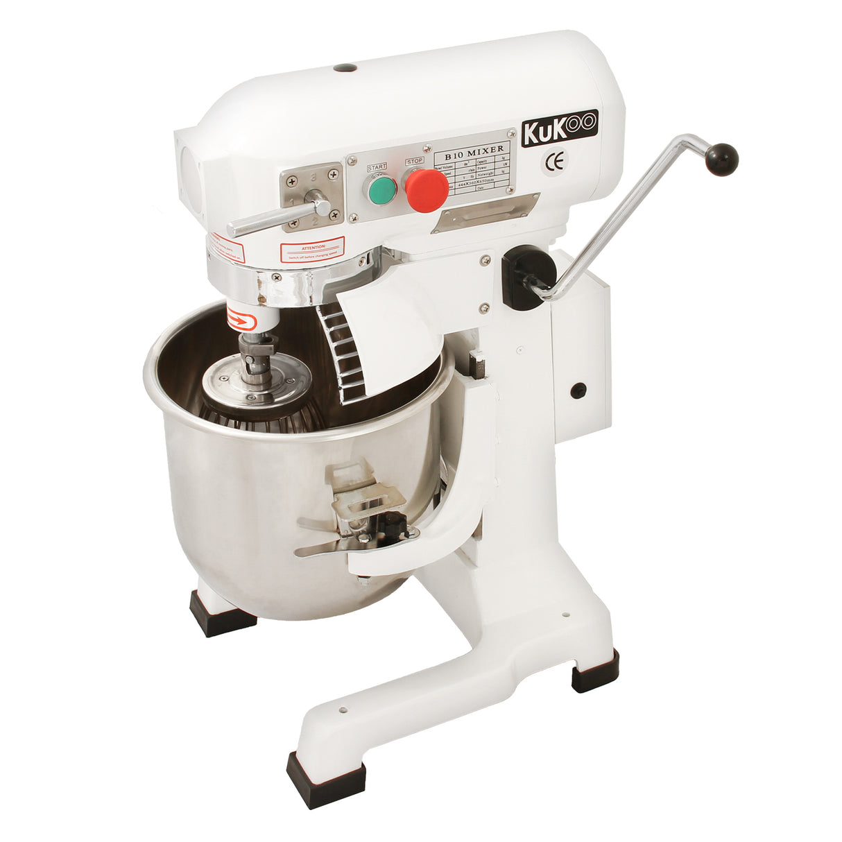 Commerciële Voedsel Mixer / Spiraalmixer - 10L