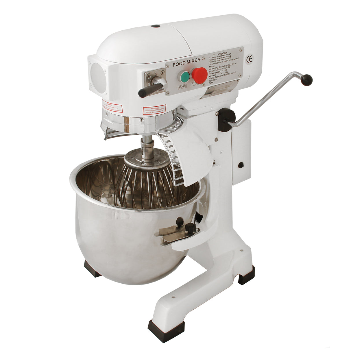 Commerciële Voedsel Mixer / Spiraalmixer - 20L