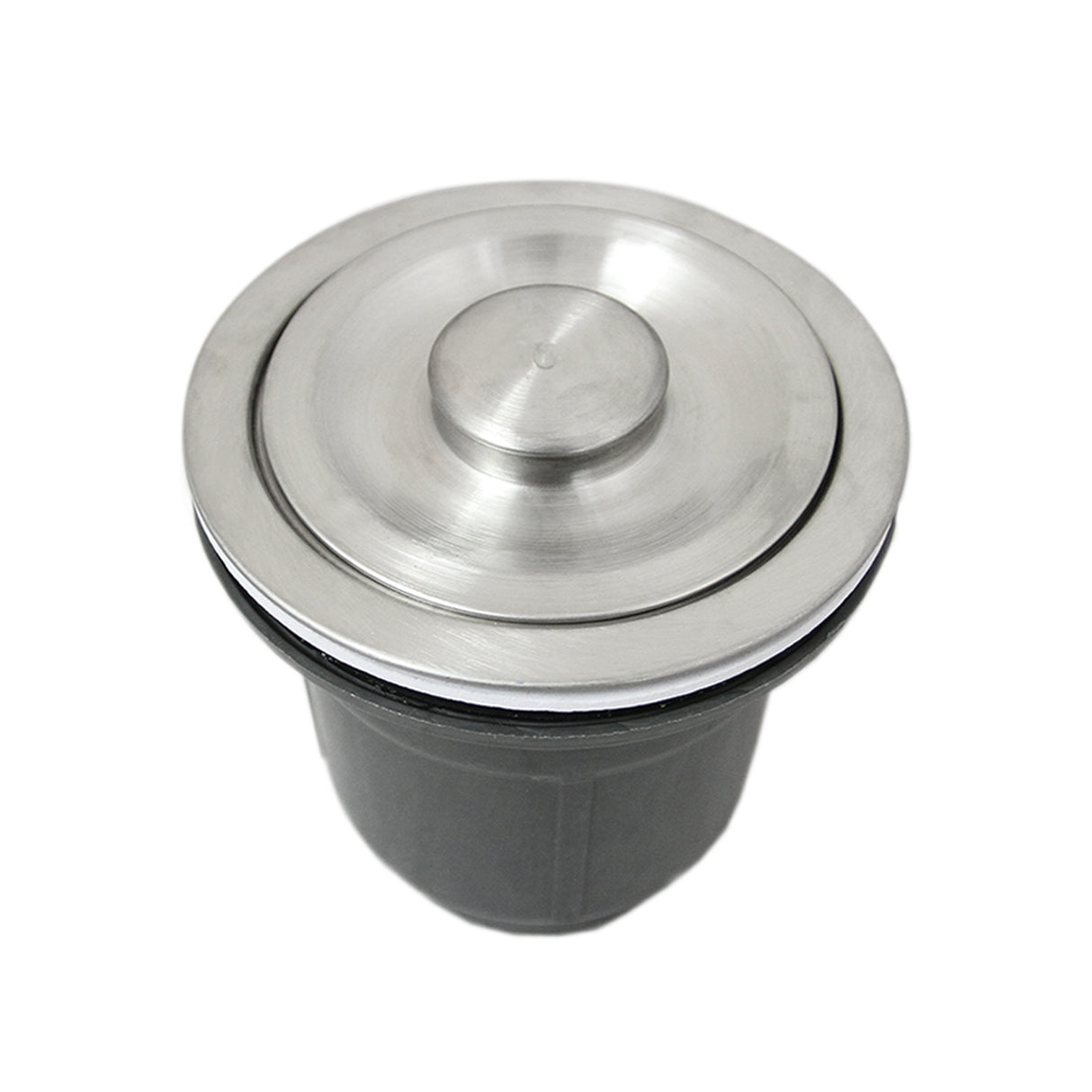 KuKoo RVS Enkele Vierkante Spoelbak