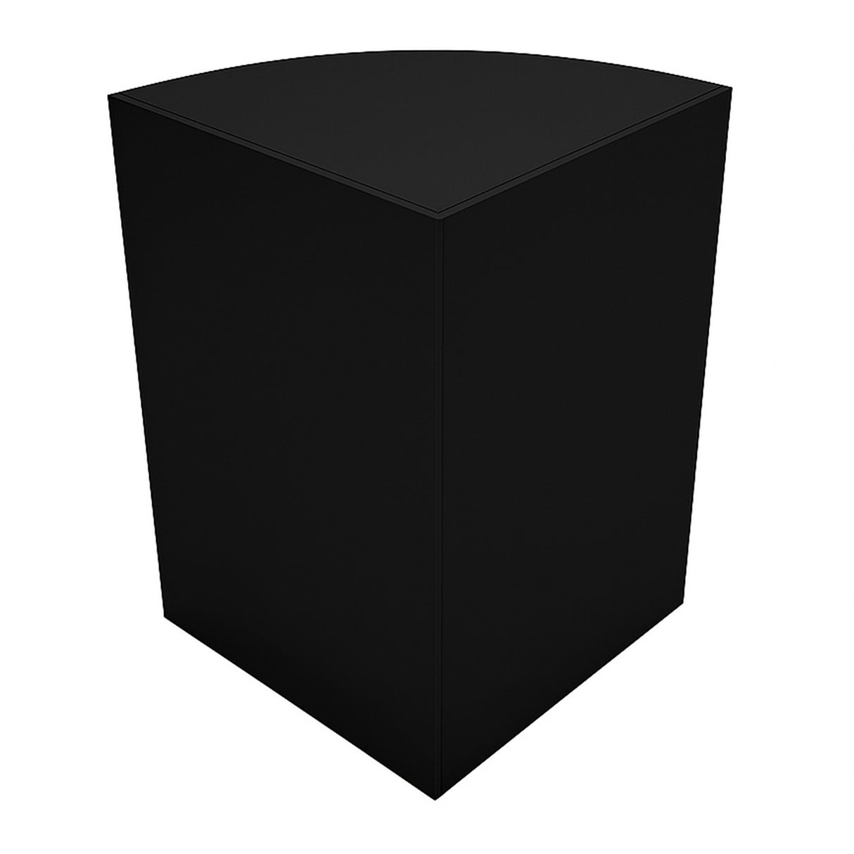 Detailhandel Winkel Hoek Toonbank LM60 - Zwart