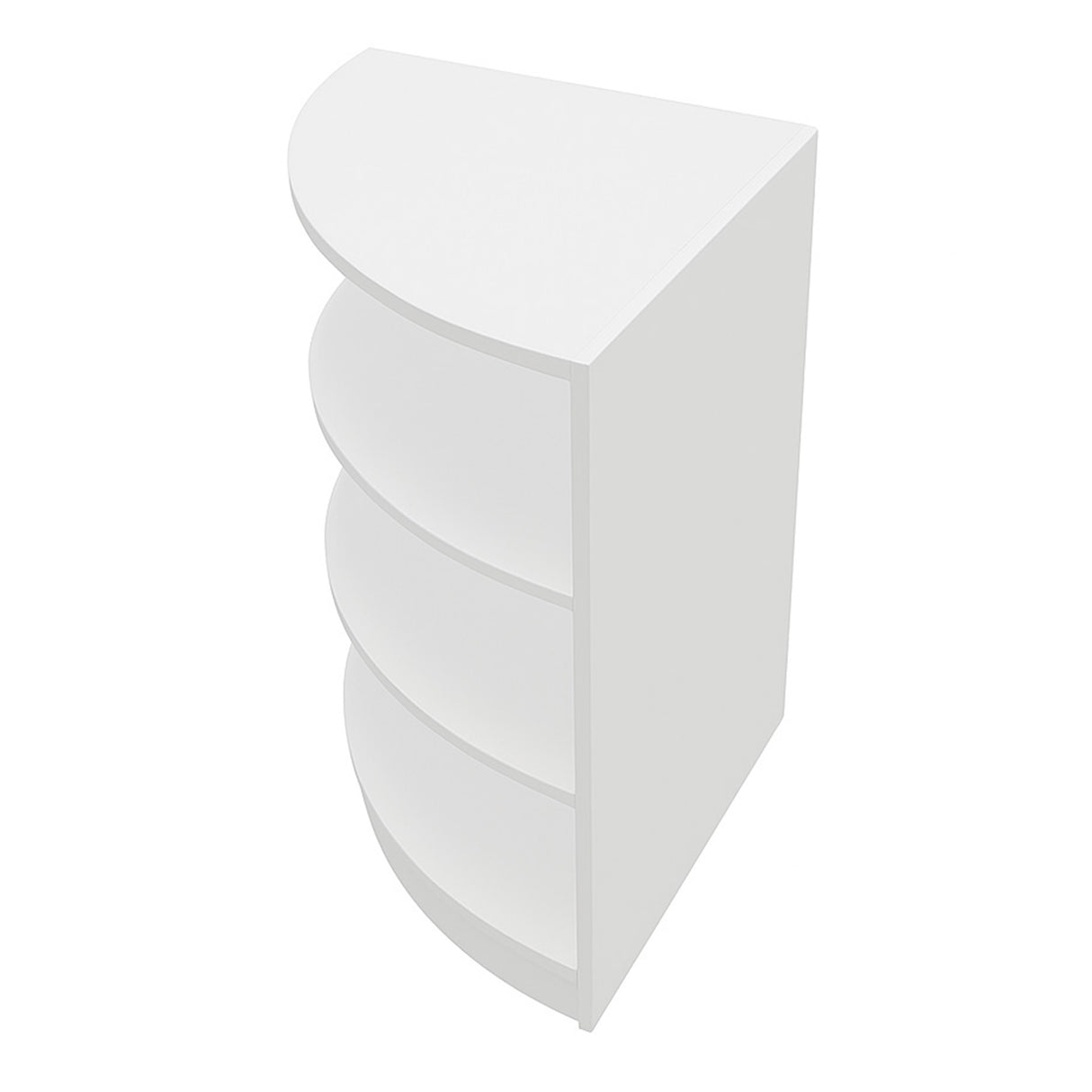 Detailhandel Winkel Hoek Toonbank LM60 - Wit