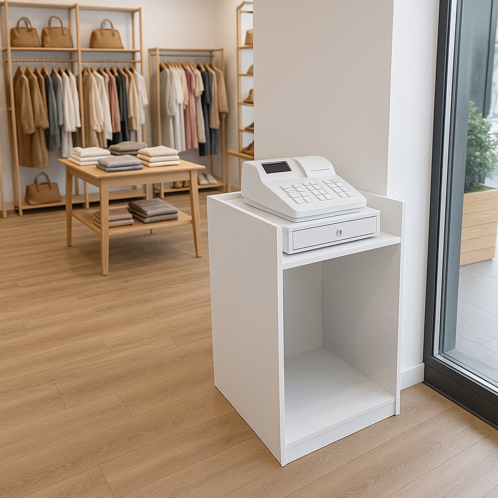 Winkel Toonbank Kassabalie TB60 - Wit