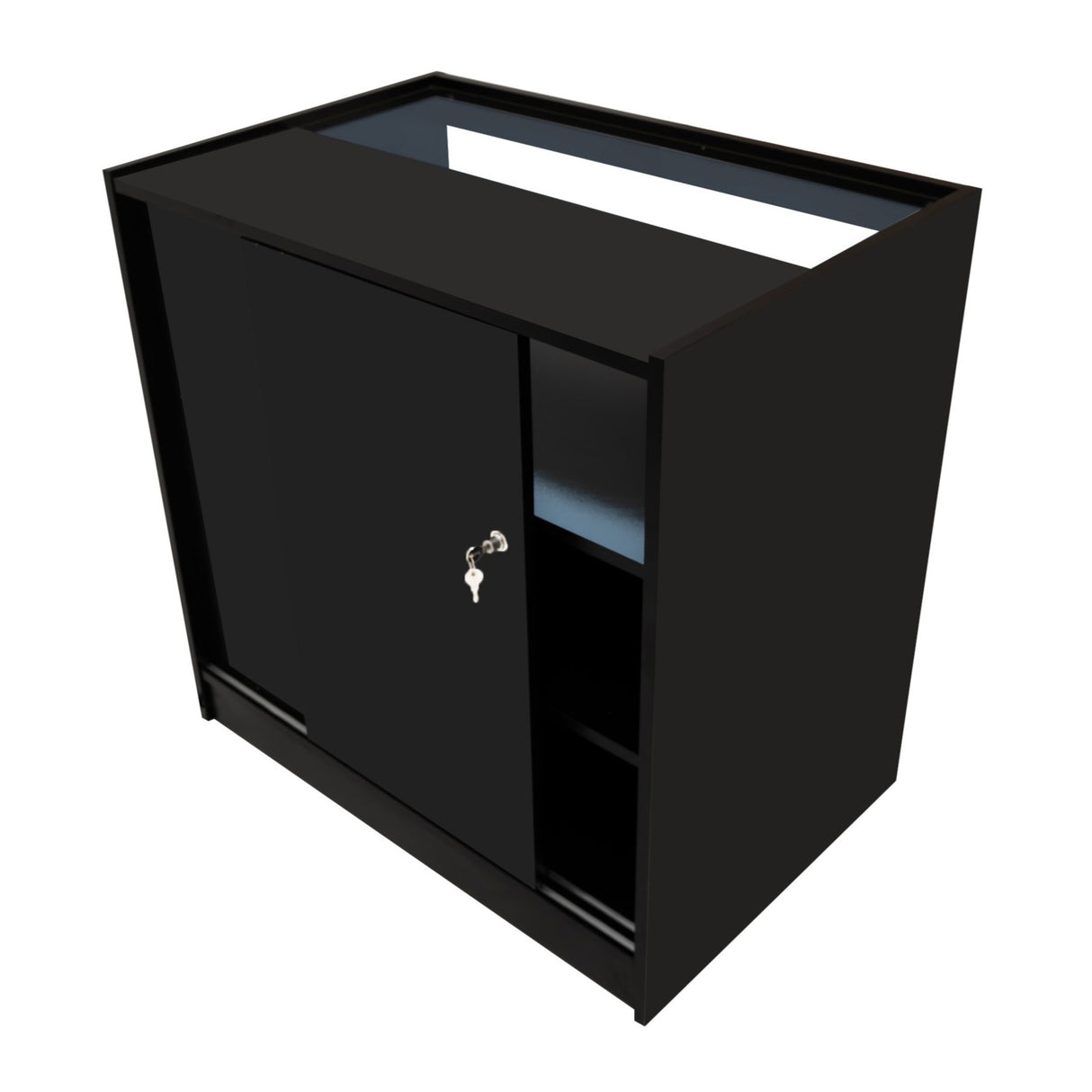 LED Detailhandel Winkel Toonbank B900 - Zwart