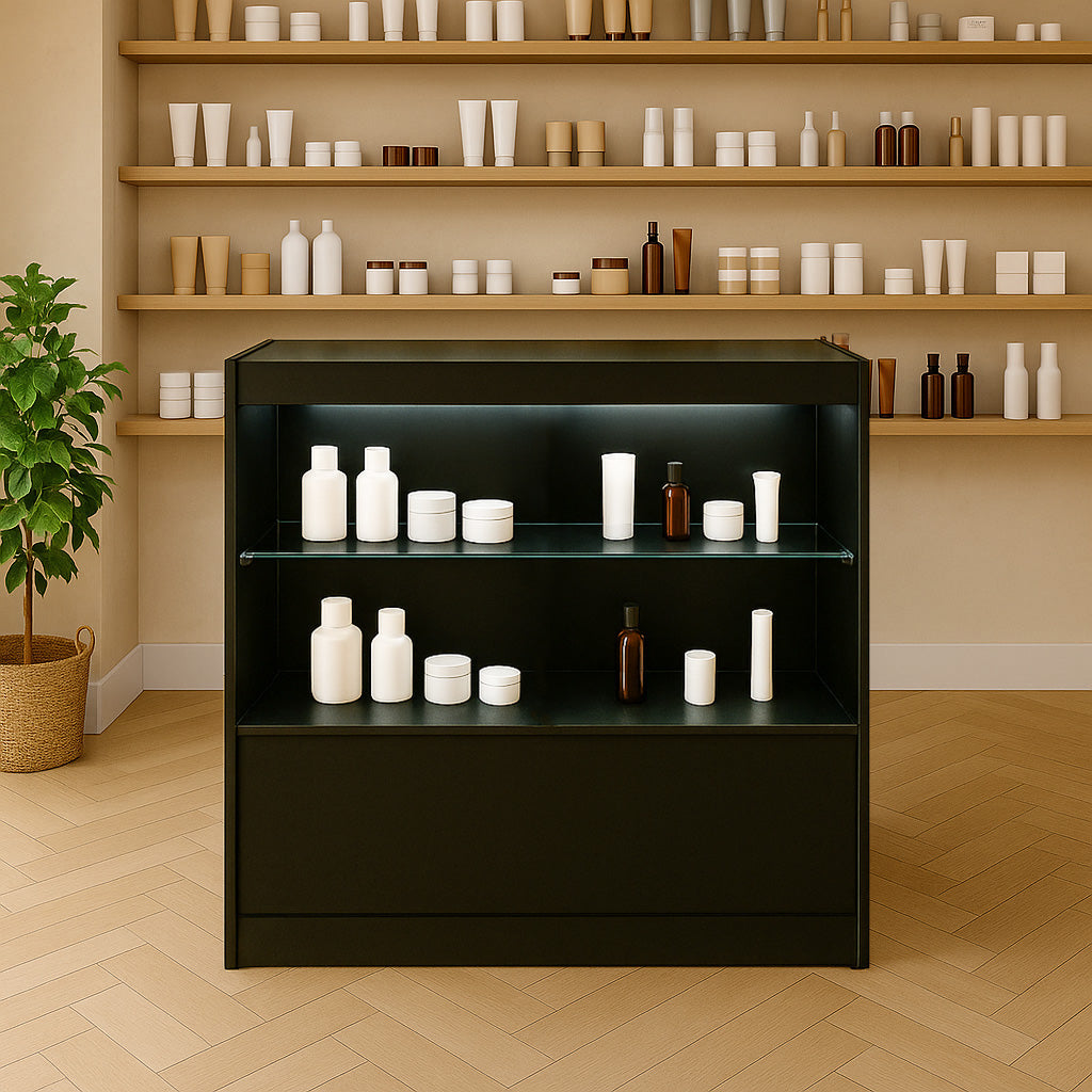 LED Detailhandel Winkel Toonbank C900 - Zwart