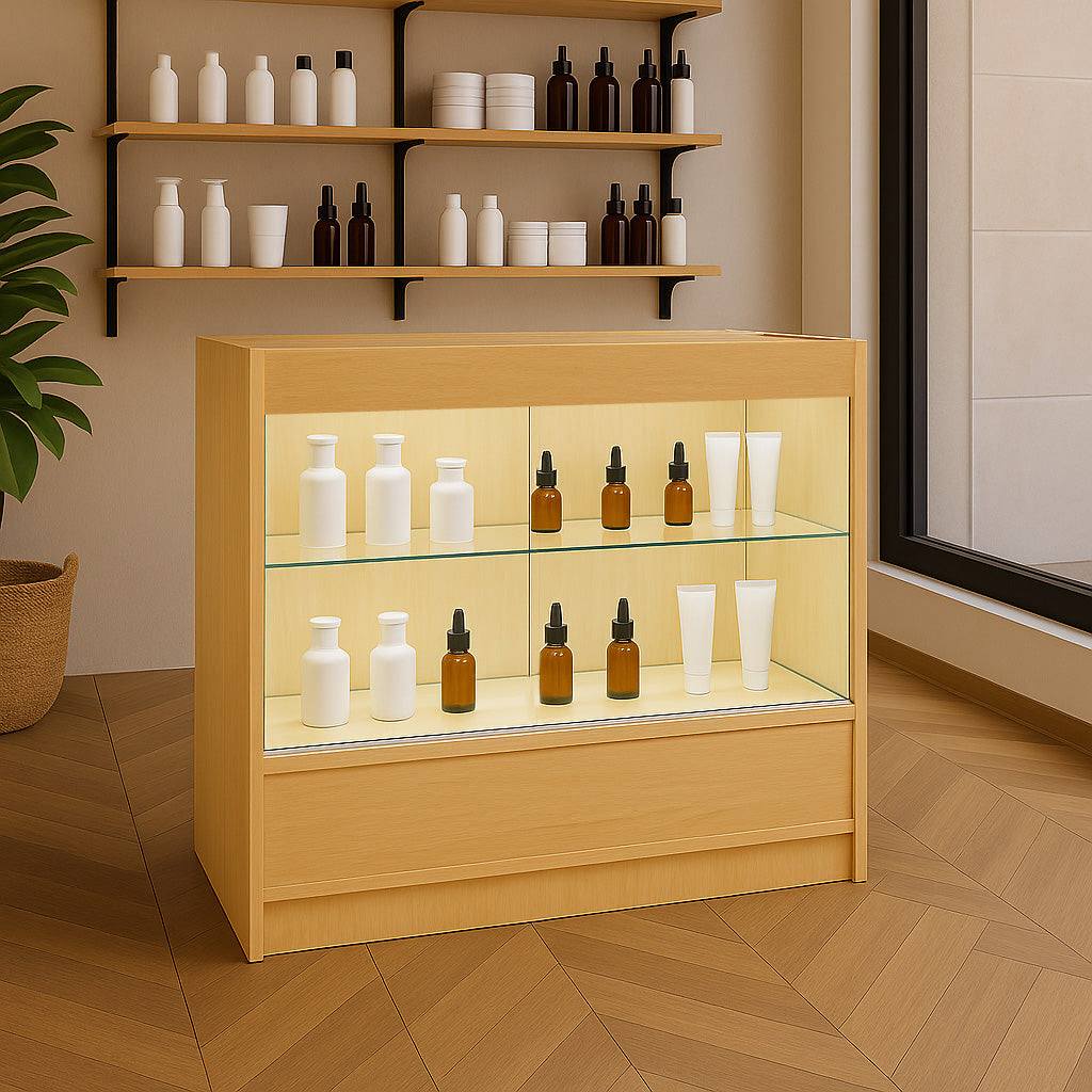 LED Detailhandel Winkel Toonbank C900 - Esdoorn