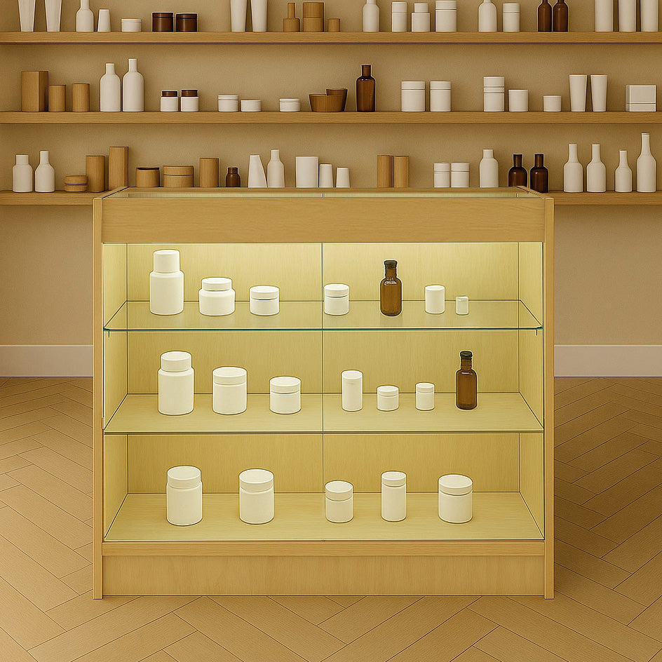 LED Detailhandel Winkel Toonbank K900 - Esdoorn