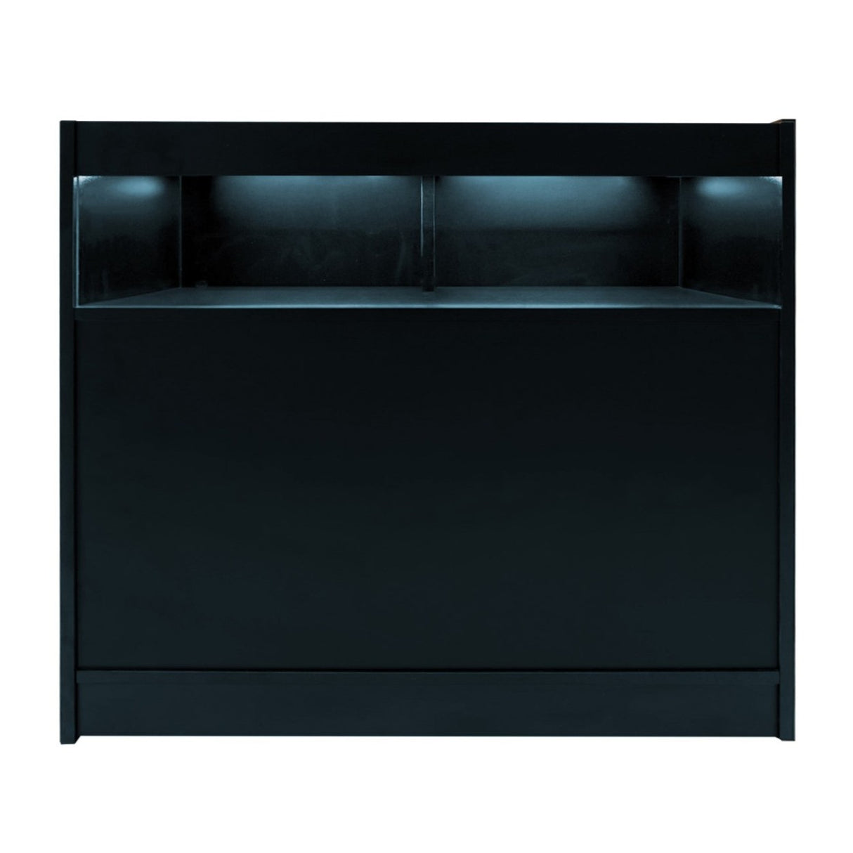 LED Detailhandel Winkel Toonbank B1200 - Zwart