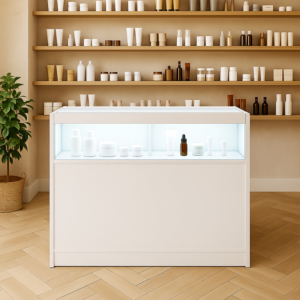 LED Detailhandel Winkel Toonbank B1200 - Wit