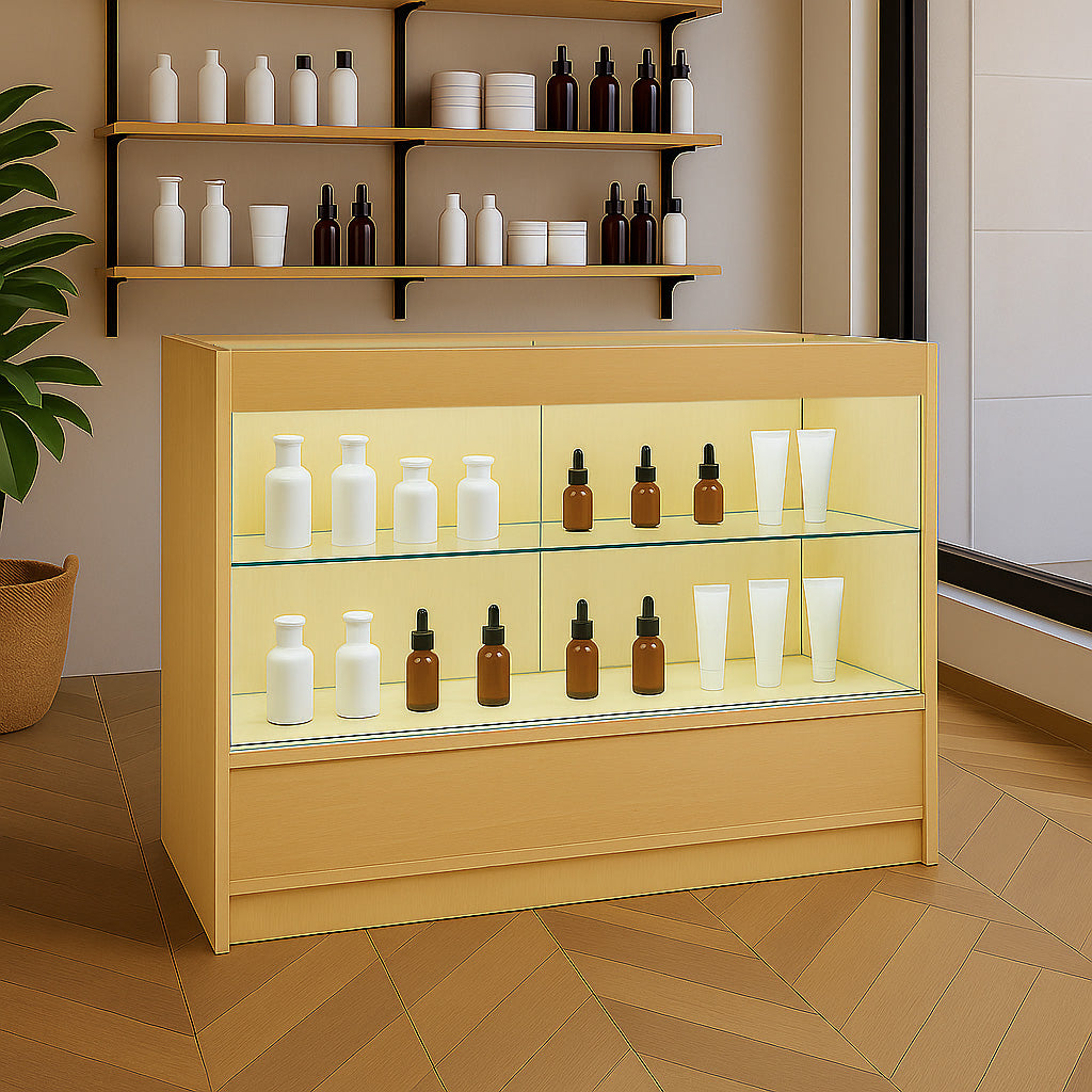 LED Detailhandel Winkel Toonbank C1200 - Esdoorn