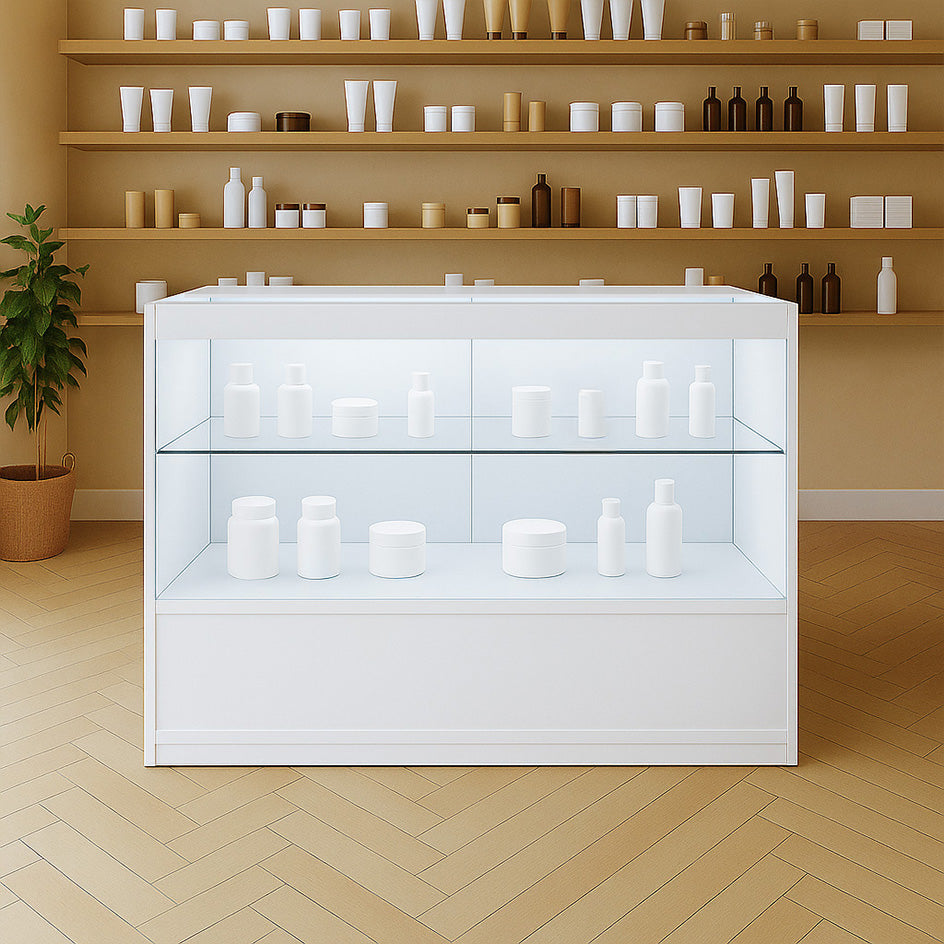 LED Detailhandel Winkel Toonbank C1200 - Wit