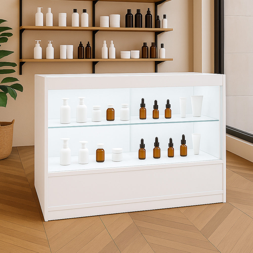 LED Detailhandel Winkel Toonbank C1200 - Wit