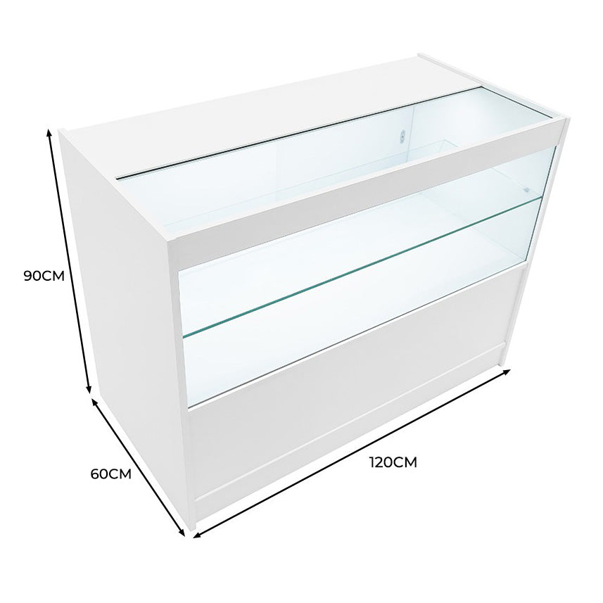 LED Detailhandel Winkel Toonbank C1200 - Wit