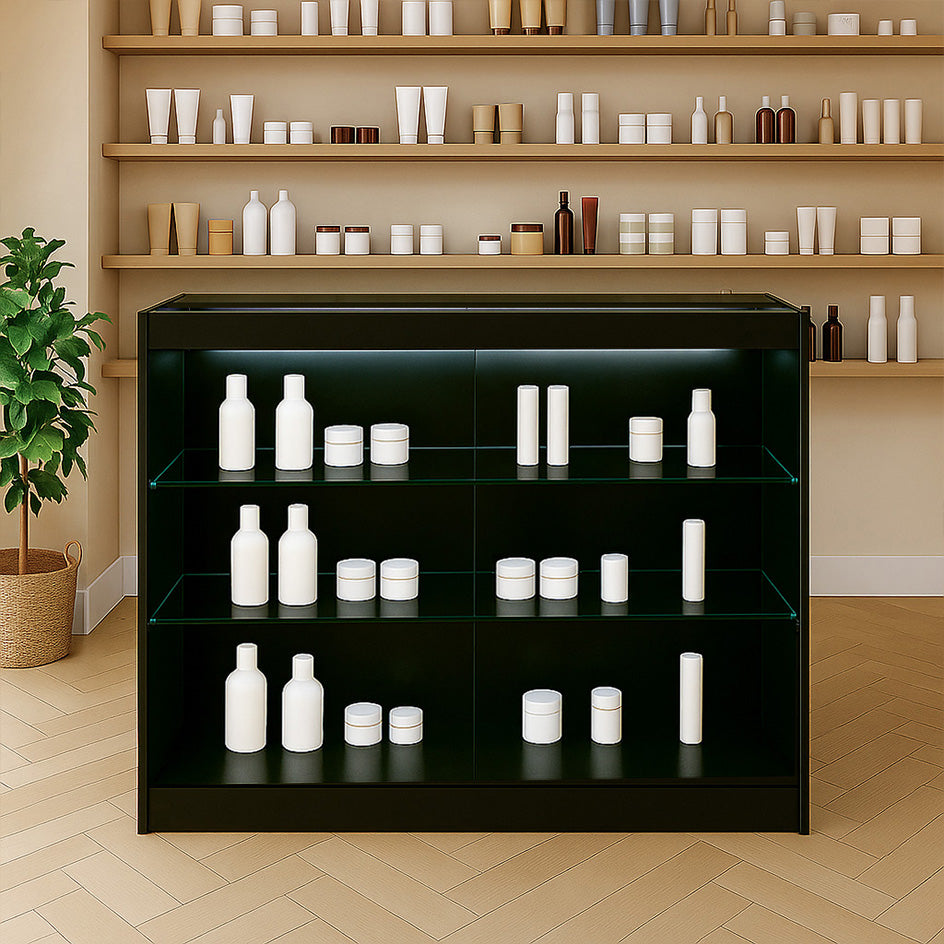 LED Detailhandel Winkel Toonbank K1200 - Zwart