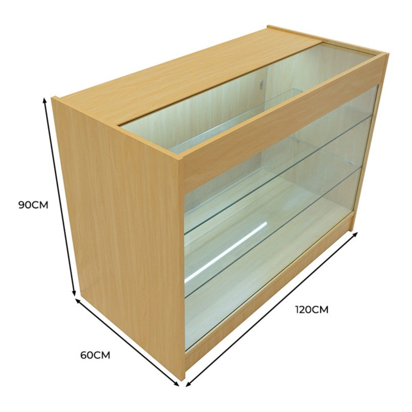 LED Detailhandel Winkel Toonbank K1200 - Esdoorn