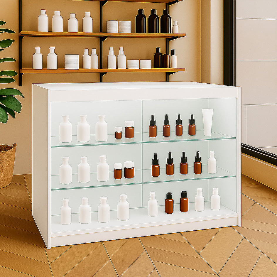 LED Detailhandel Winkel Toonbank K1200 - Wit