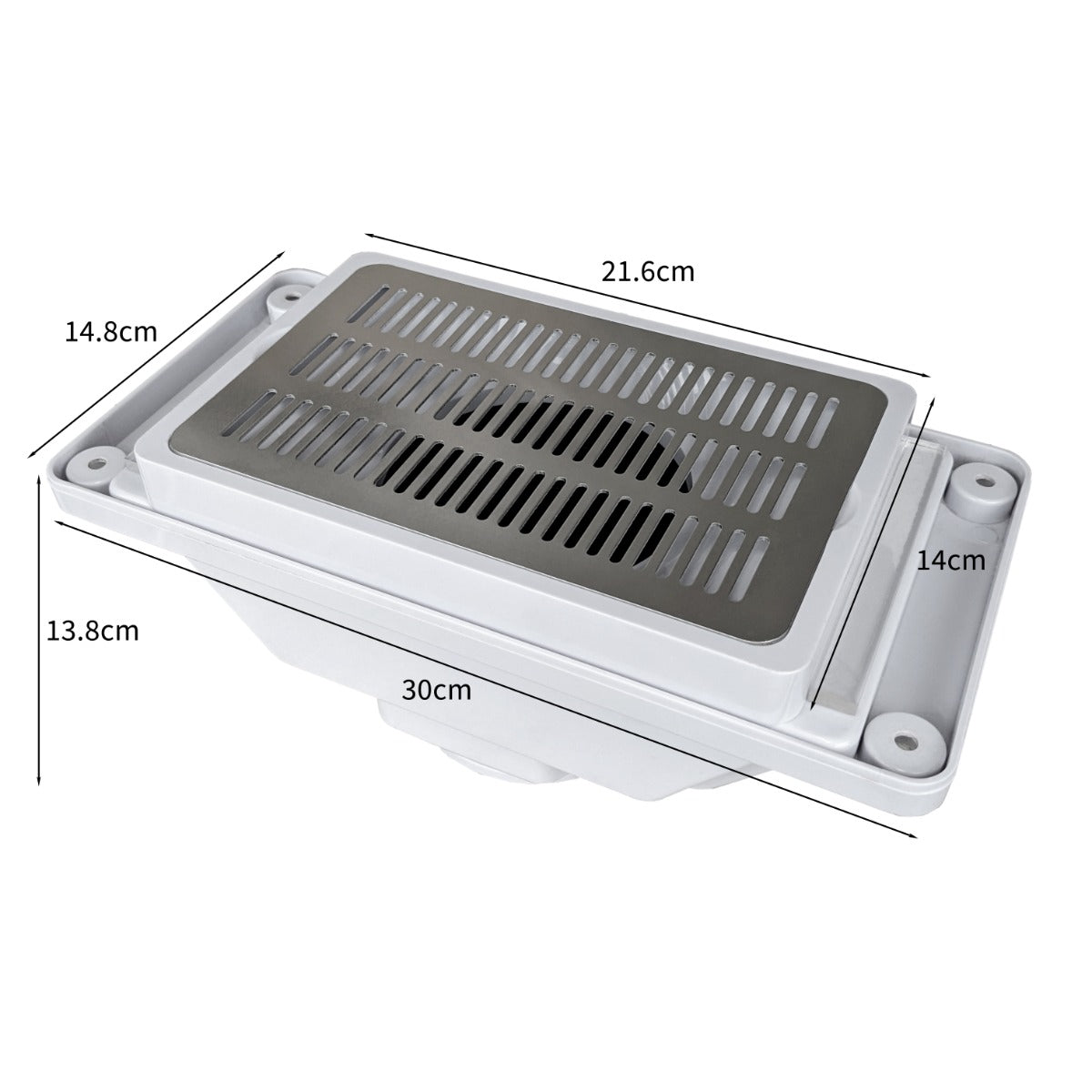 Professionele Manicure Tafel met Afzuiging - Wit