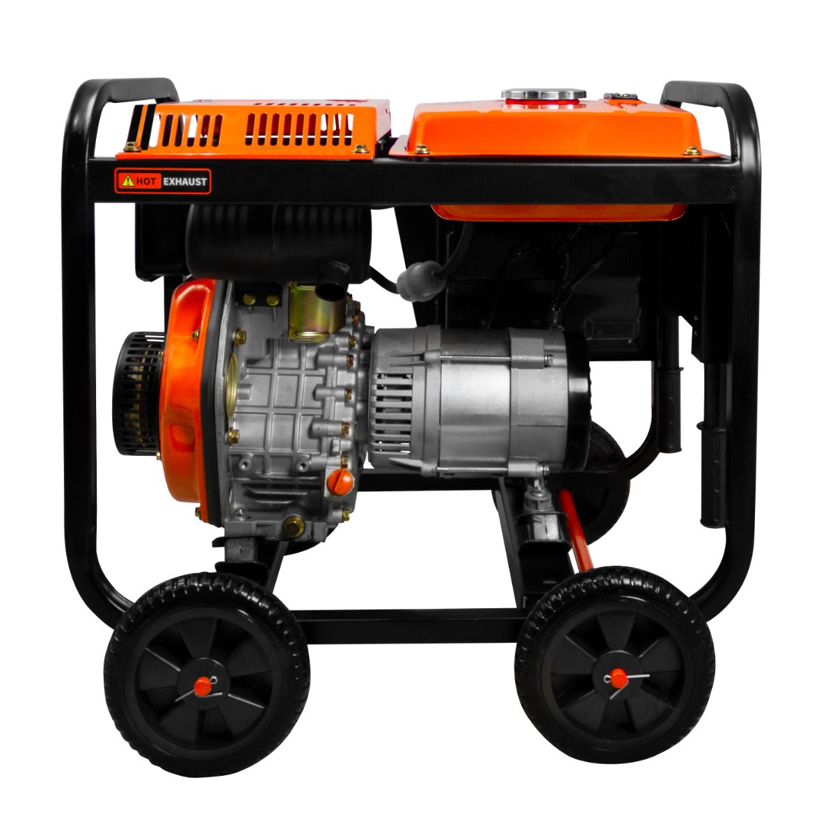 T-Mech Draagbare Diesel Stroomgenerator 2kVA - Open Frame