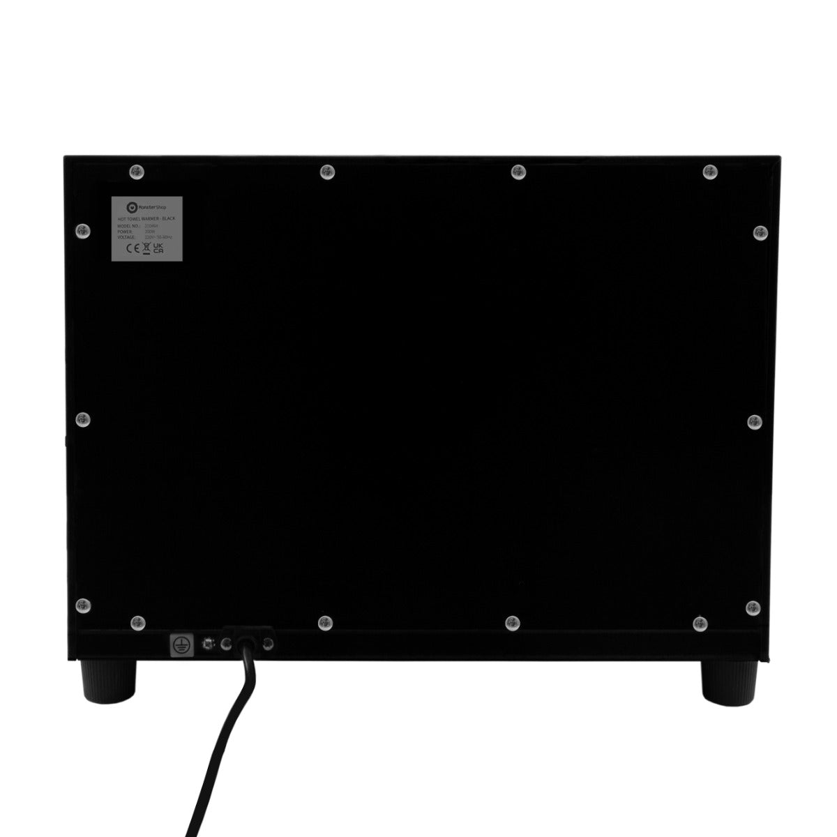 Handdoekverwarmer - Zwart