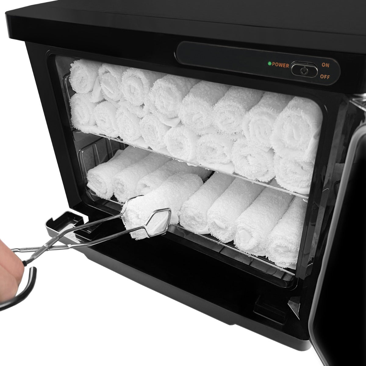 Handdoekverwarmer - Zwart