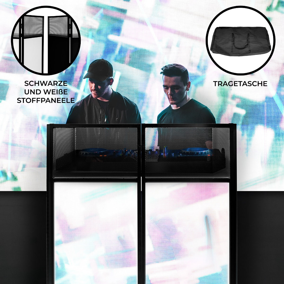 DJ Booth - Opvouwbaar - 105 x 57 x 113.5 cm