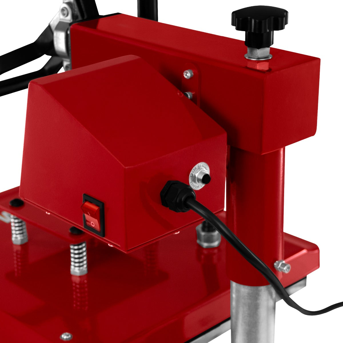 38 cm x 38 cm Swing Hitte Pers Machine, PTFE Plaat & Sublimatie papier