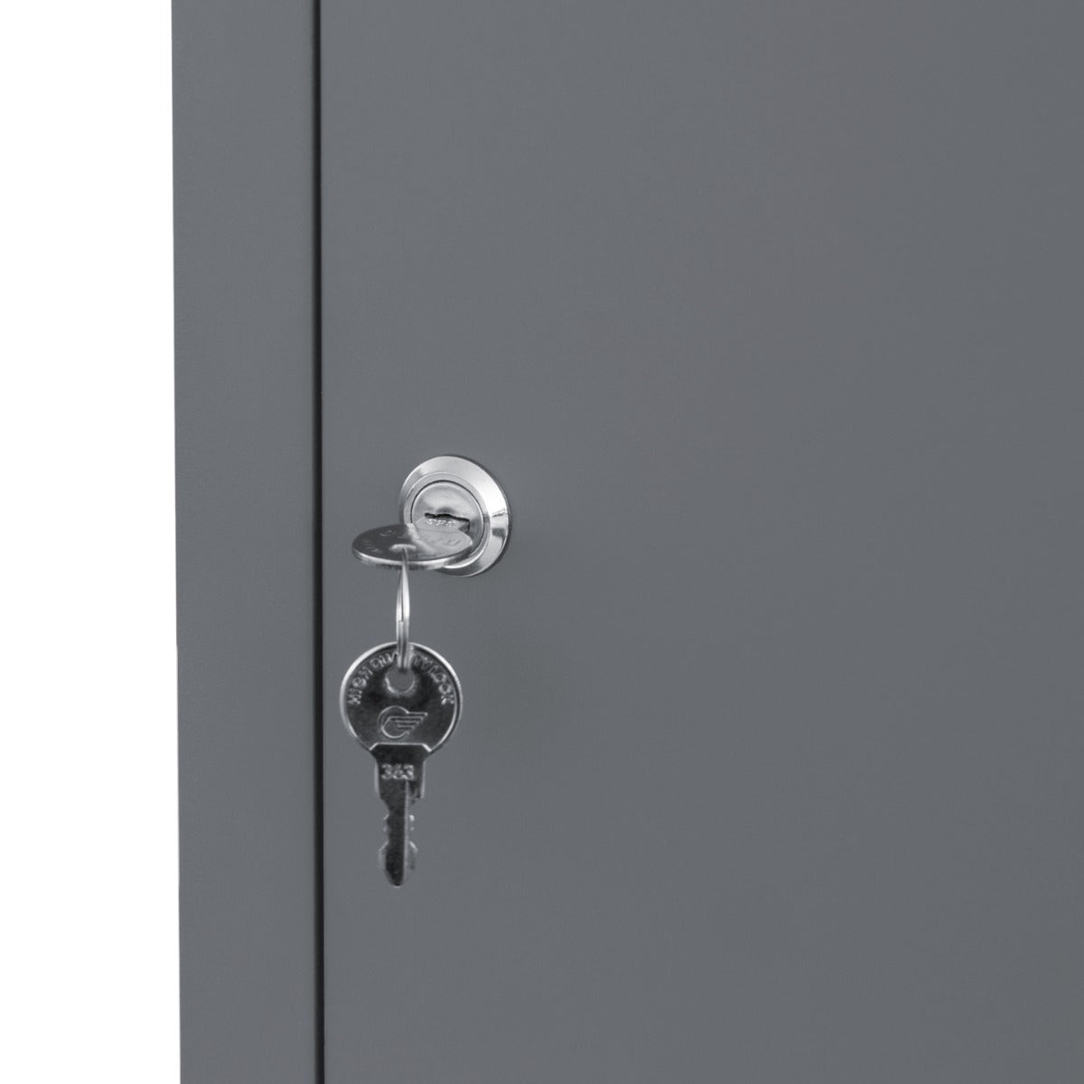 Grijs Antidiefstal Brievenbus