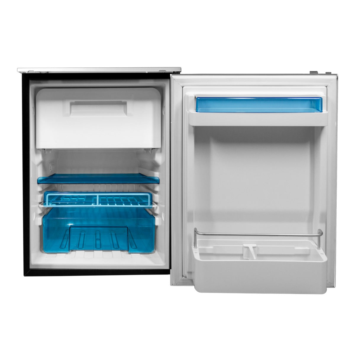 Mini Compressor Koelkast - Capaciteit: 46.5 Liter - Zilver