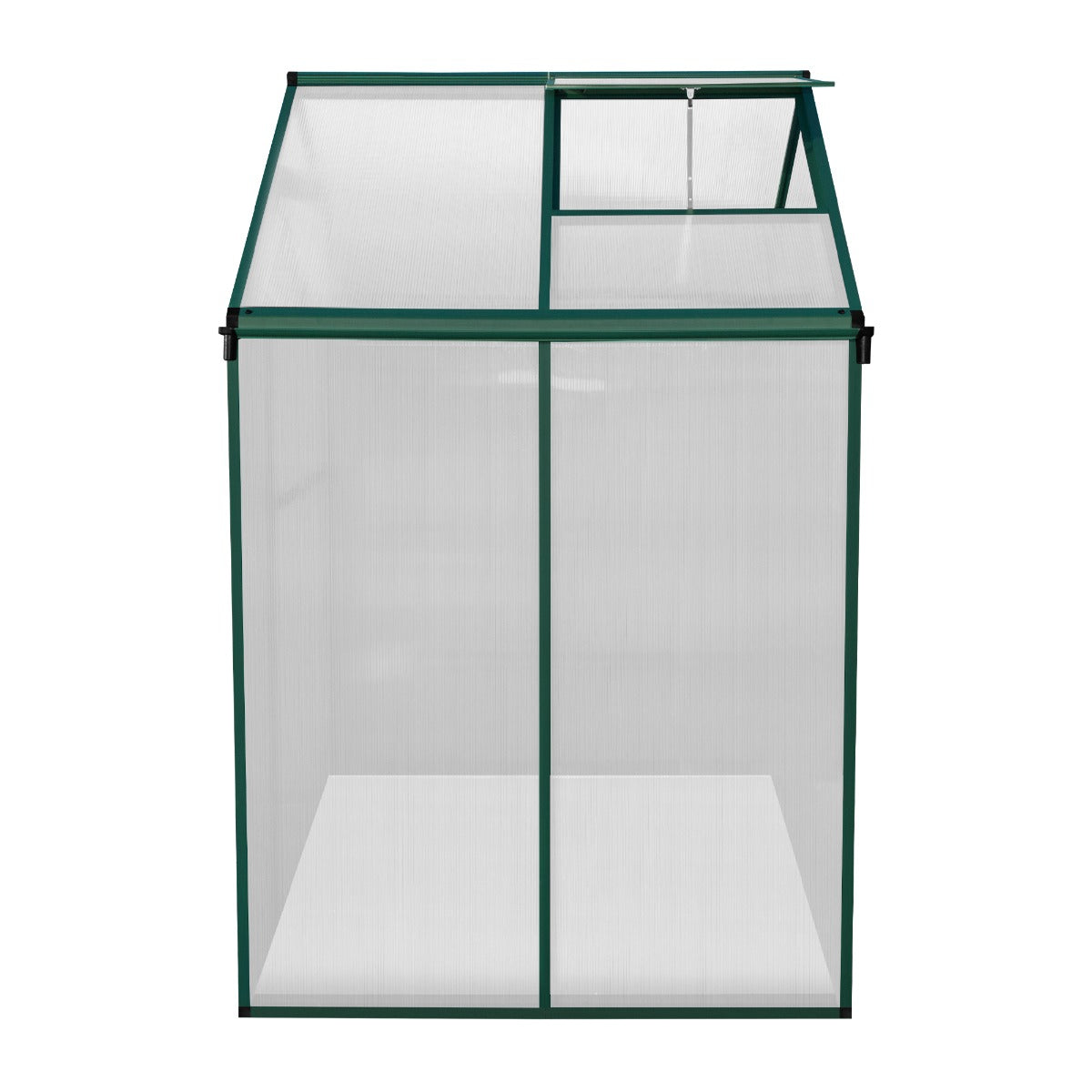 Tuinkas - Polycarbonaat - 185 x 120 x 194 cm - Groen