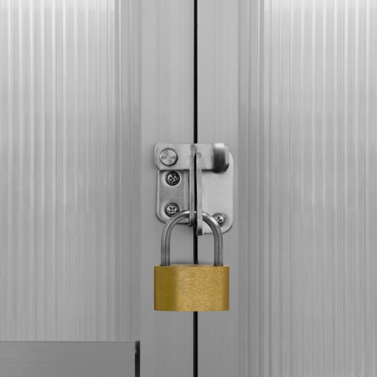 Tuinkas - Polycarbonaat - 180 x 180 x 194 cm - Zilver