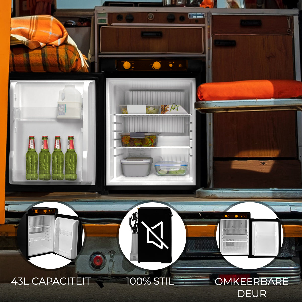 3-Weg Absorptie Koelkast