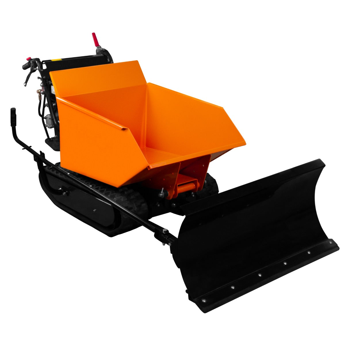 Getraceerde Mini Dumper Benzine Motorkruiwagen