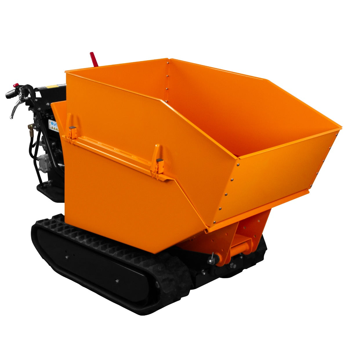 Getraceerde Mini Dumper Benzine Motorkruiwagen