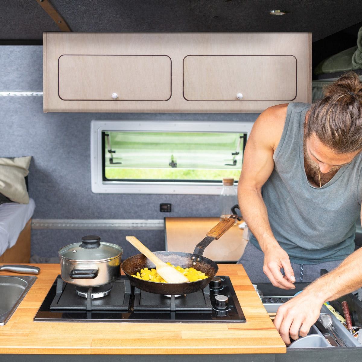 Bovenkasten voor een Camperbusje – 100cm x 30cm x 30cm