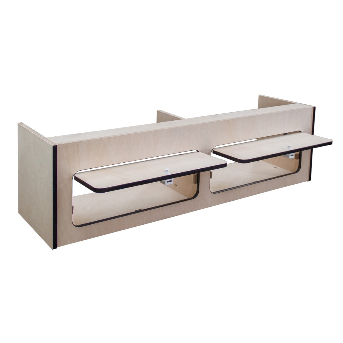 Bovenkasten voor een Camperbusje met Zwarte Strook – 120cm x 35cm x 35cm