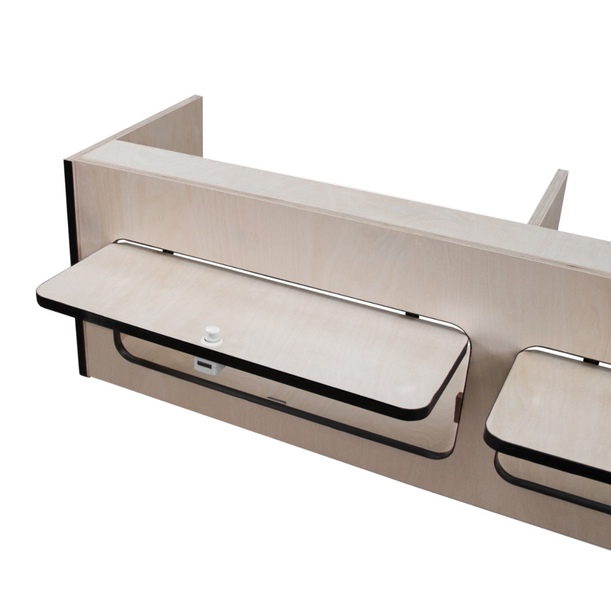 Bovenkasten voor een Camperbusje met Zwarte Strook – 120cm x 35cm x 35cm