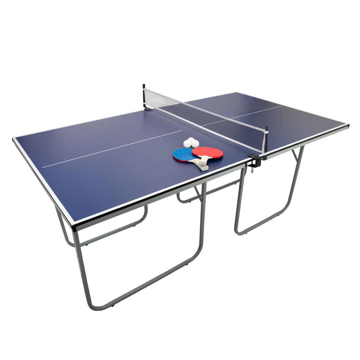 Inklapbare Tafeltennis Ping Pong Tafel & Accessoires