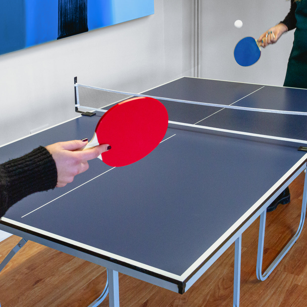 Inklapbare Tafeltennis Ping Pong Tafel & Accessoires