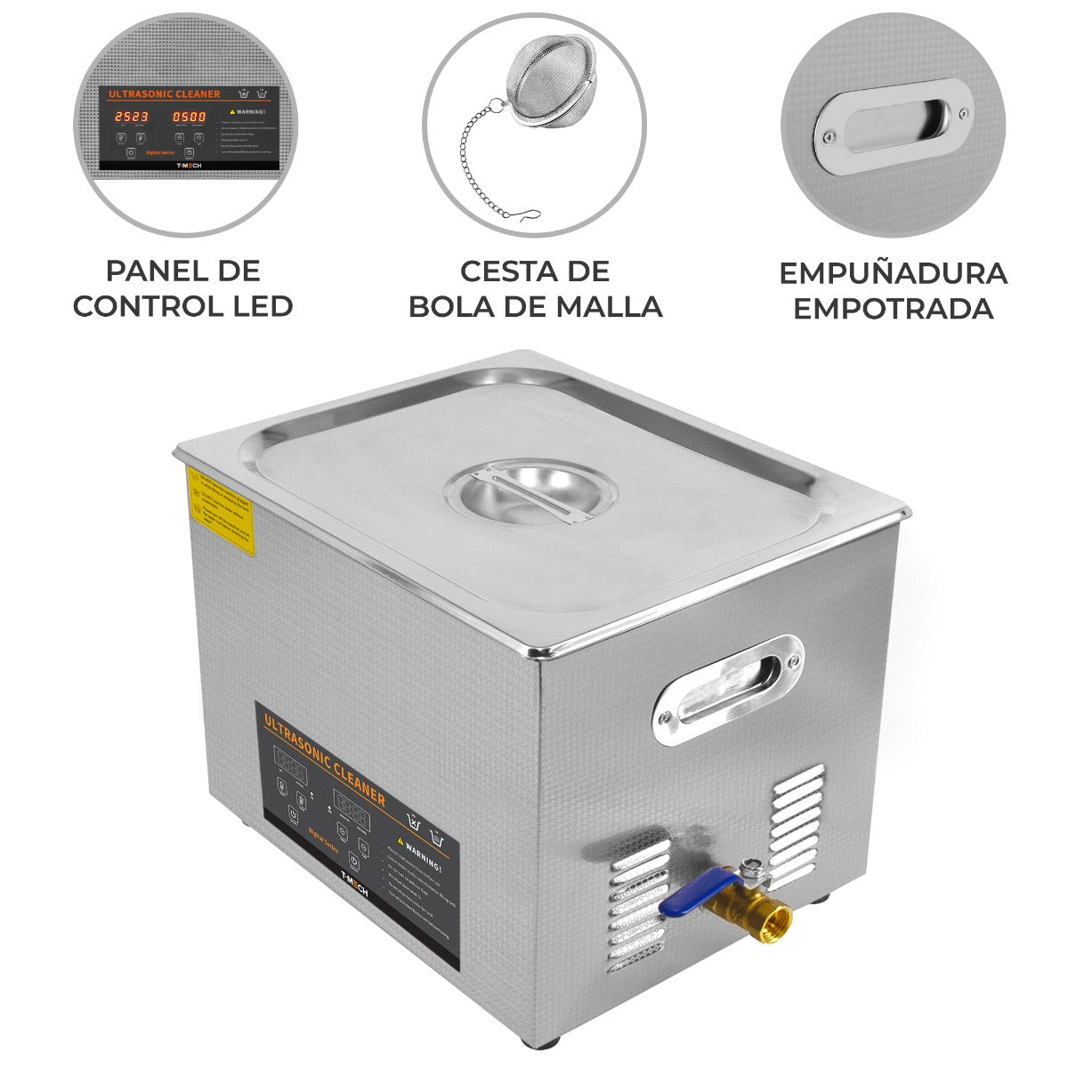 T-Mech Ultrasone Reiniger – 30L