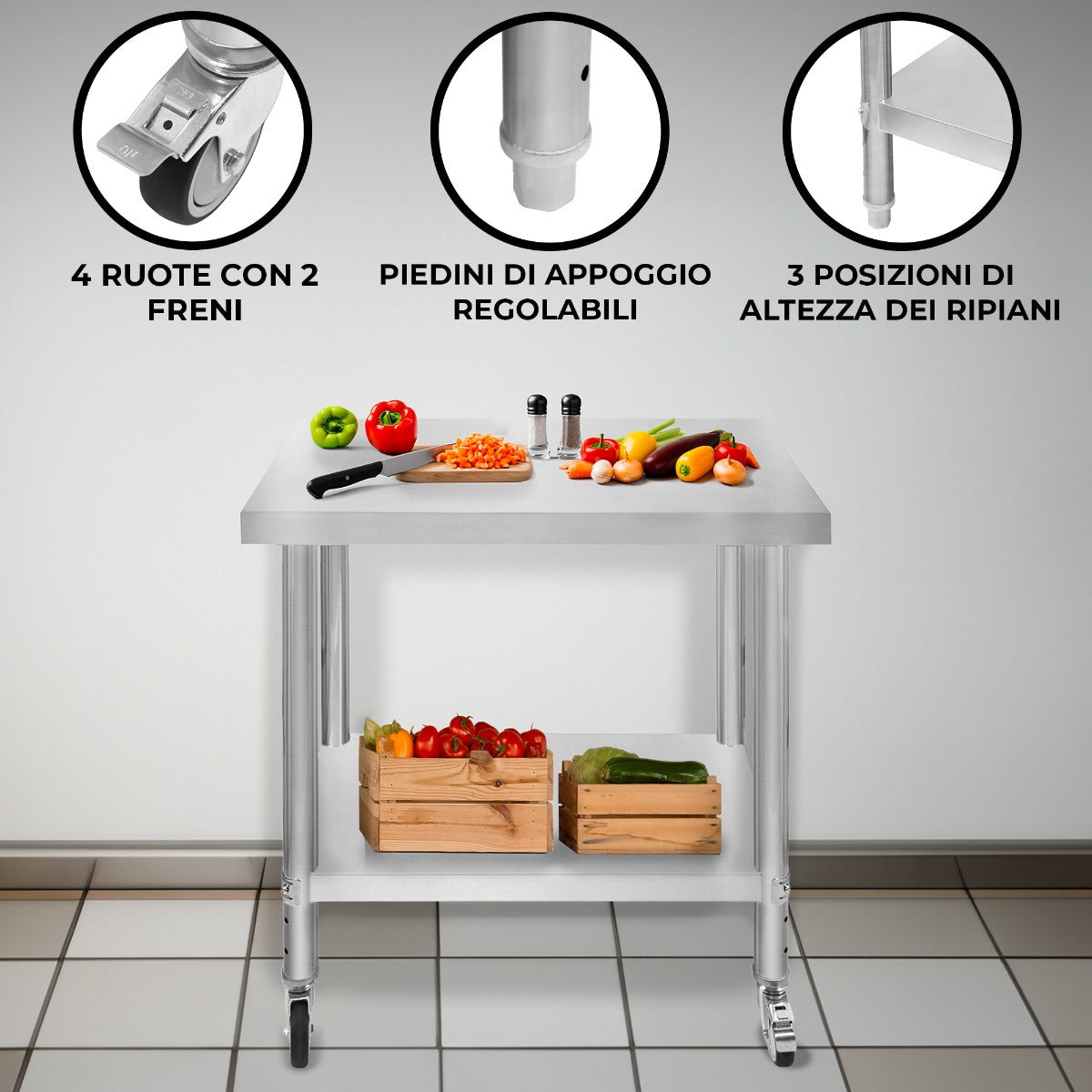 KuKoo Werktafel – 86cm x 76cm x 45cm
