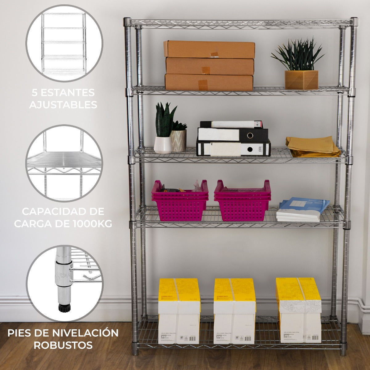 KuKoo Draadrek - 45cm x 150cm x 180cm