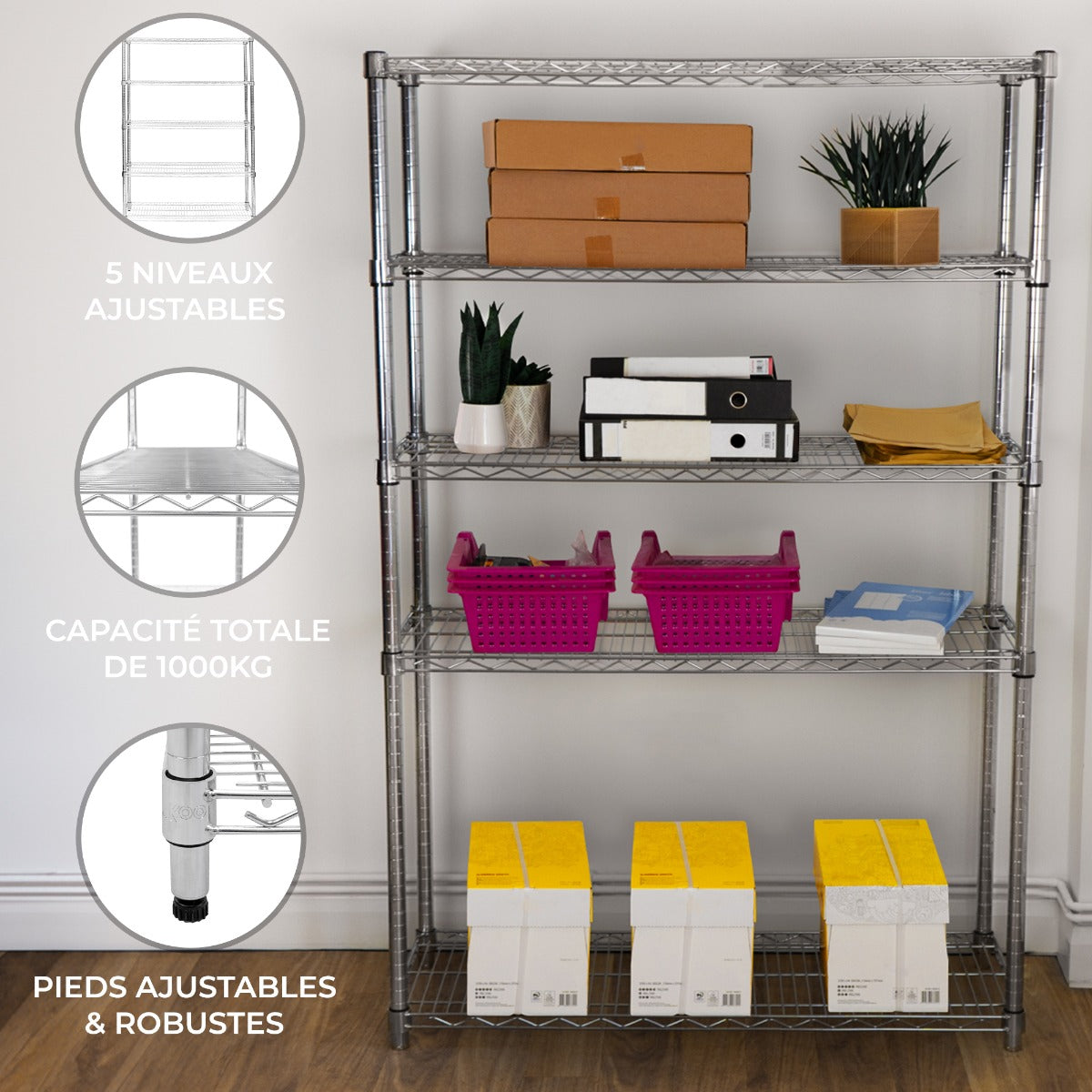 KuKoo Draadrek - 45cm x 150cm x 180cm