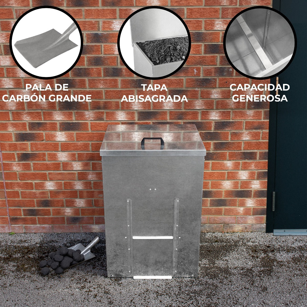 Bunkerkast voor Brandstof Opslag - 150kg