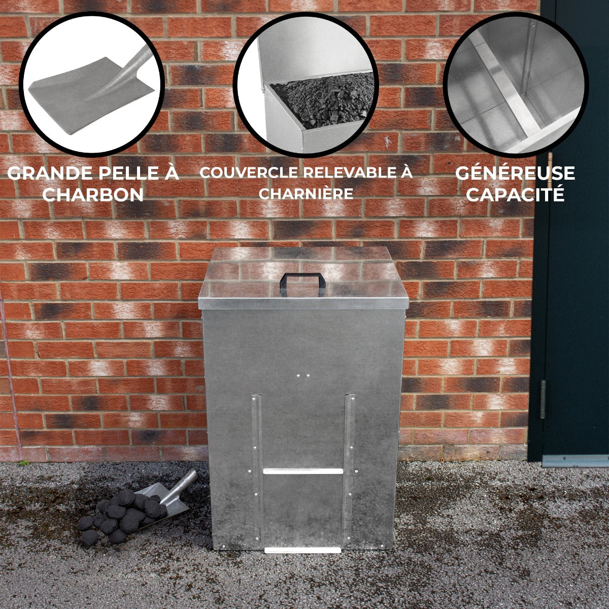 Bunkerkast voor Brandstof Opslag - 150kg