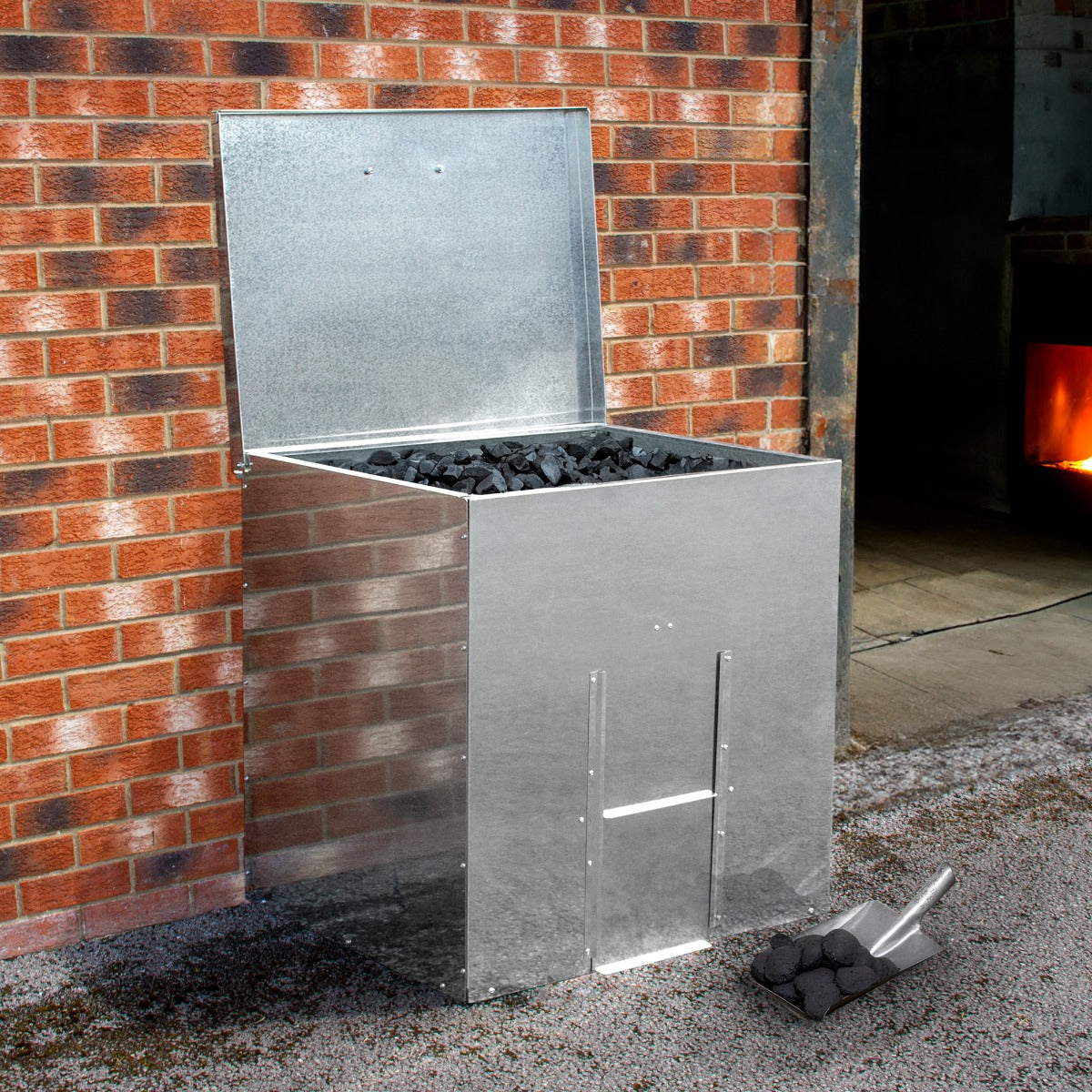 Bunkerkast voor Brandstof Opslag - 250kg