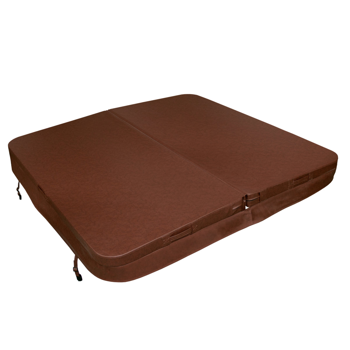 Geïsoleerd Hottubdeksel - Bruin - 2 m